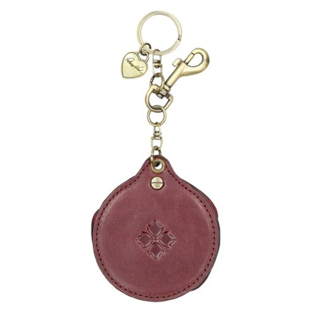 Patricia Nash - Rose Mirror Keychain Fob.  NWT. - Picture 5 of 9